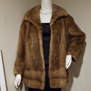 Carl Ganz Natural Mink Coat- preloved